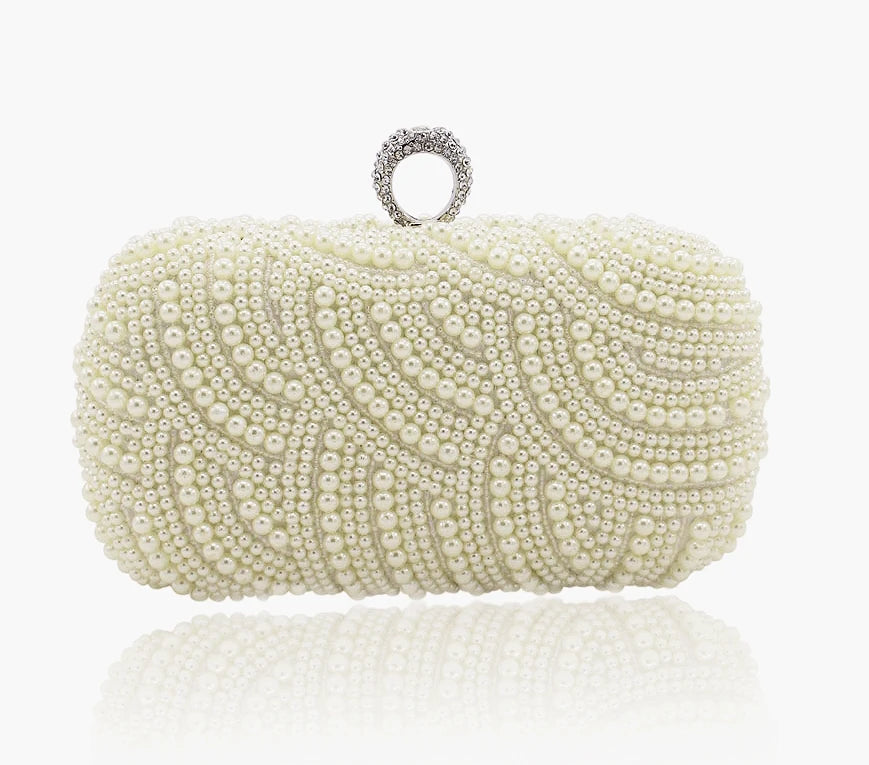 Pochette Perles Élégante