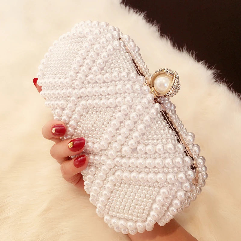 Pochette Perles Élégante