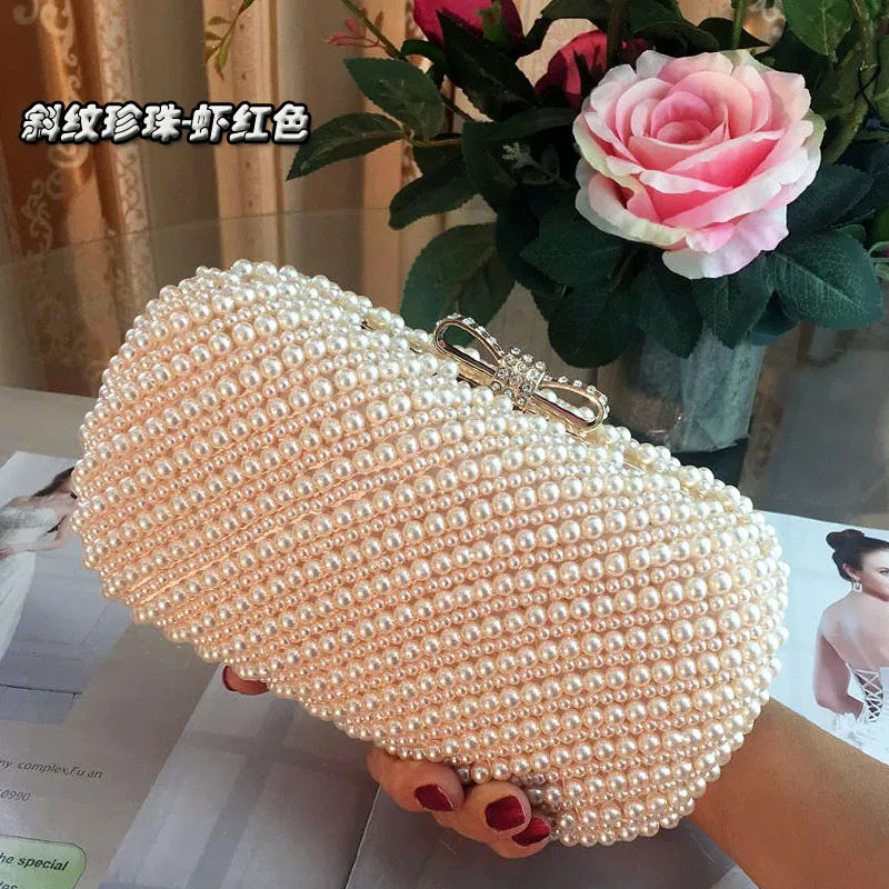 Pochette Perles Élégante