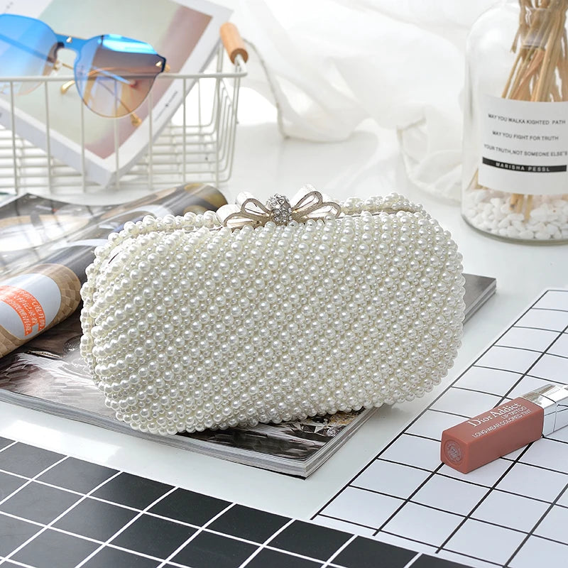 Pochette Perles Élégante