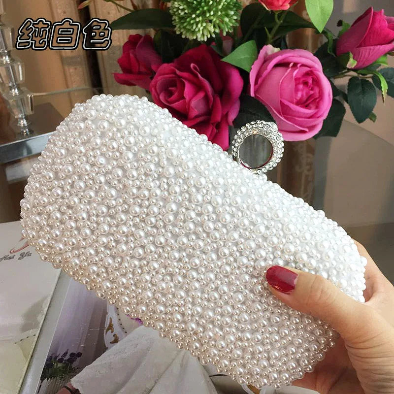 Pochette Perles Élégante