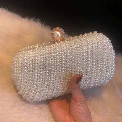 Pochette Perles Élégante