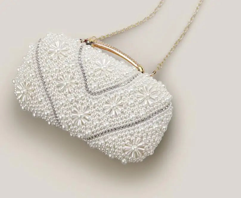 Pochette Perles Élégante