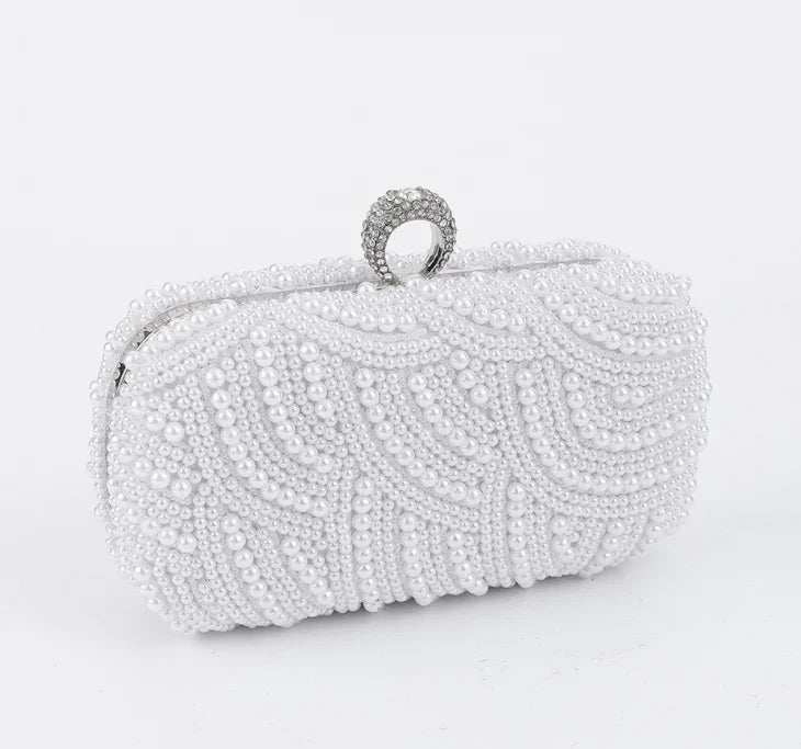 Pochette Perles Élégante