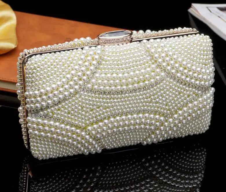 Pochette Perles Élégante