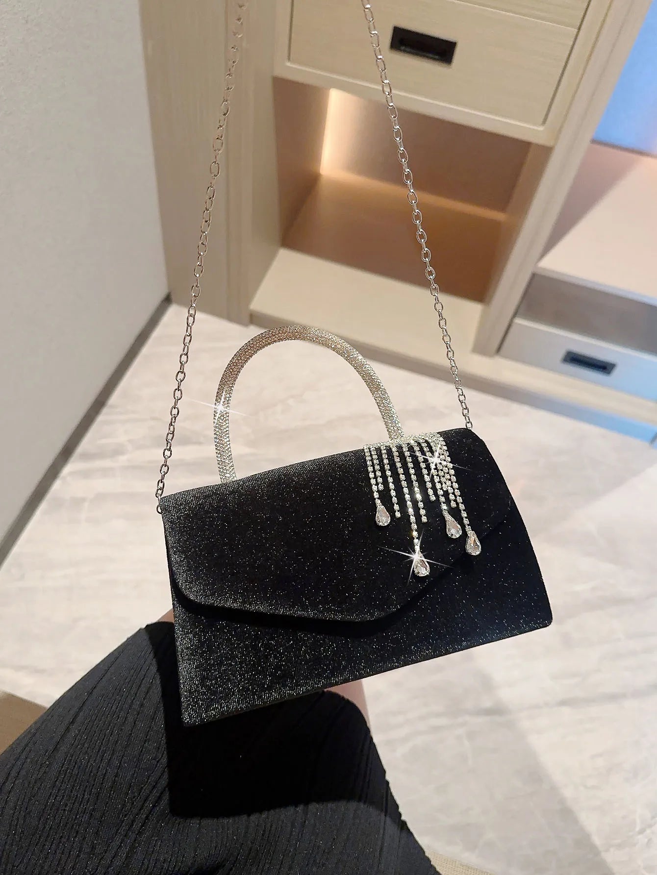 Sac Velours Élégance