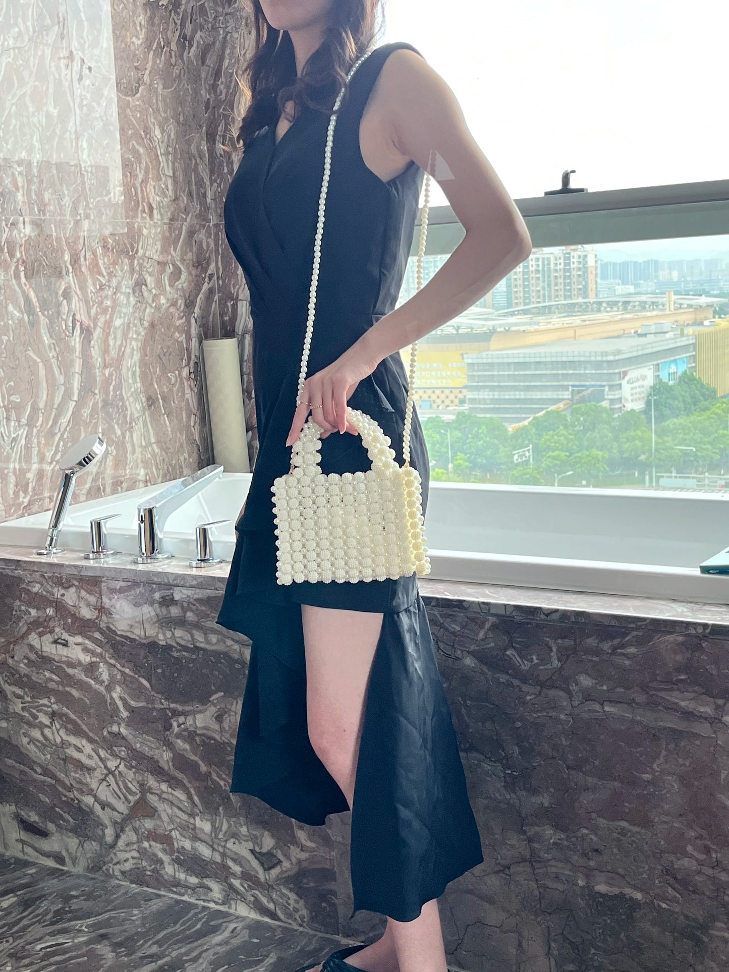 Pochette Soirée Perles