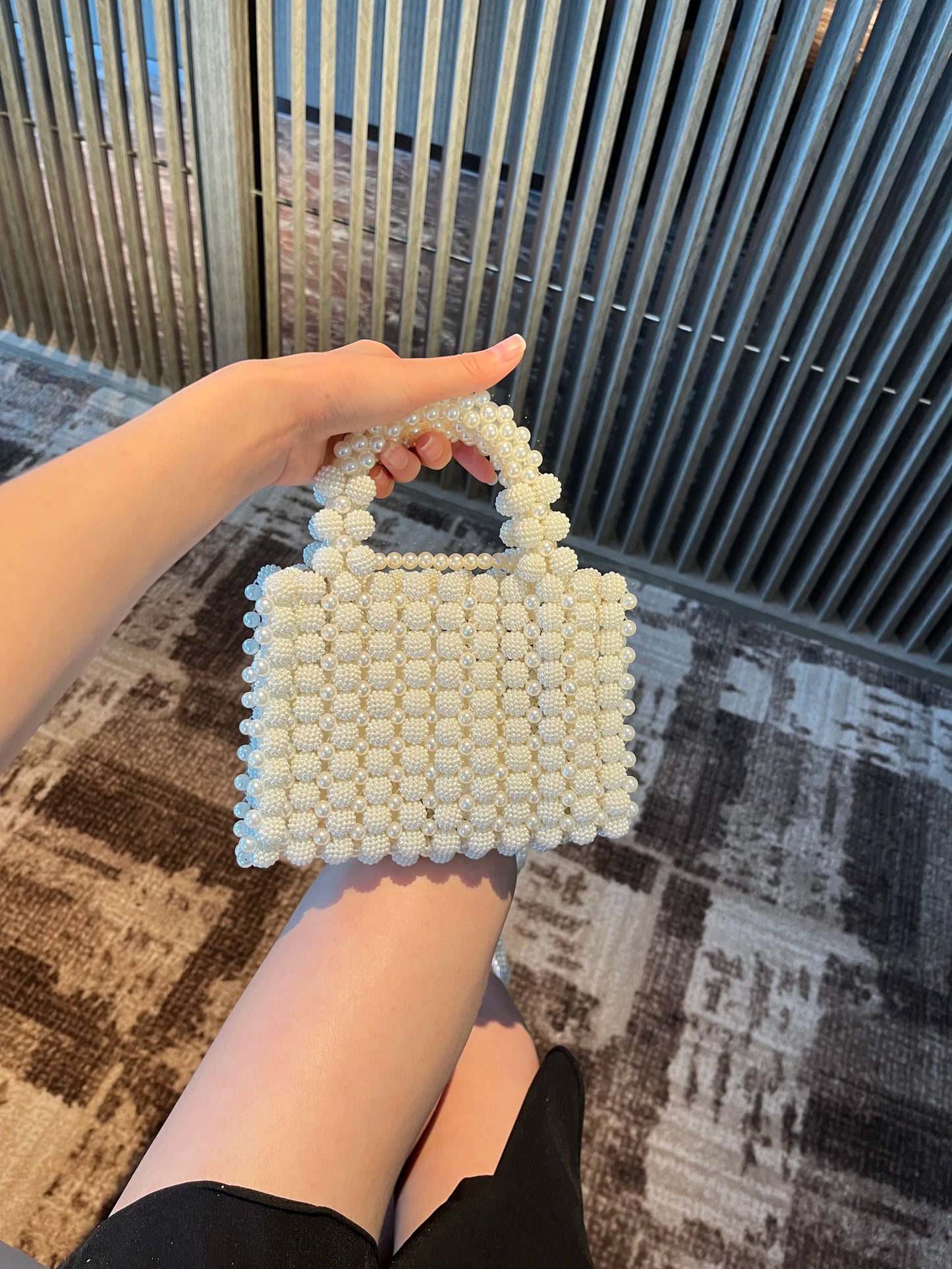 Pochette Soirée Perles