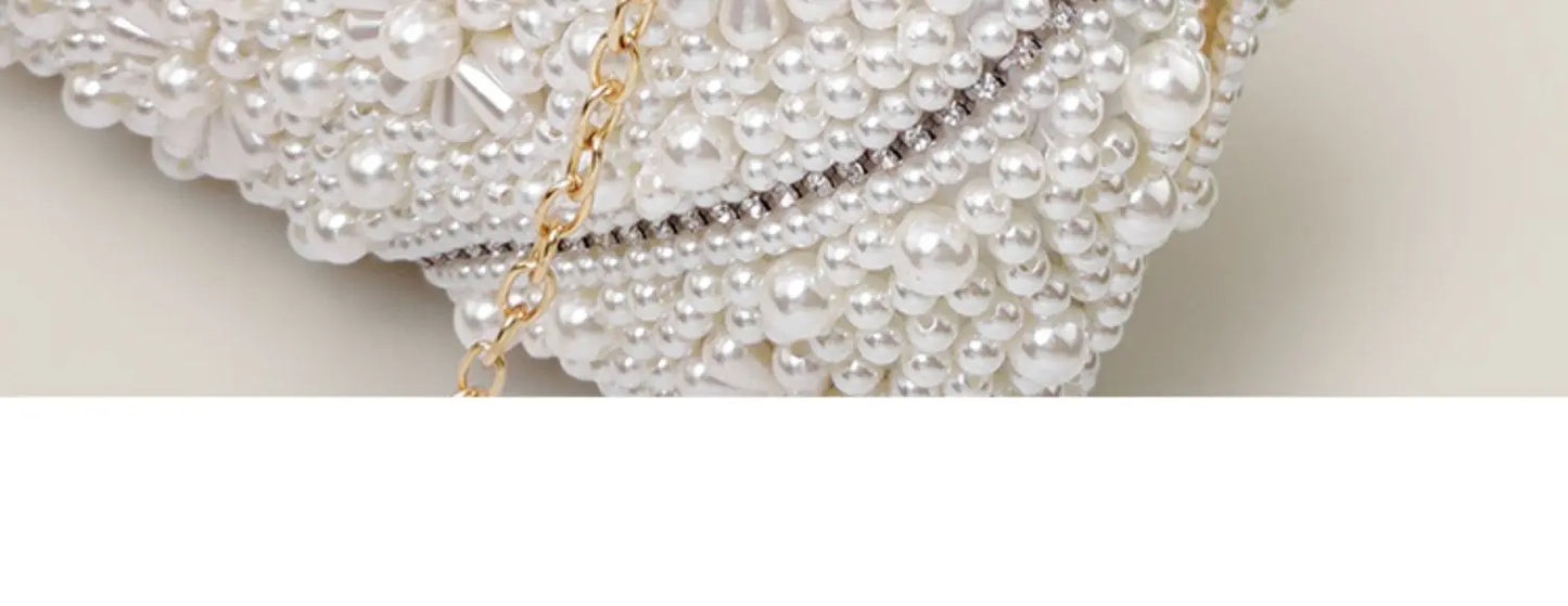 Pochette Perles Élégante
