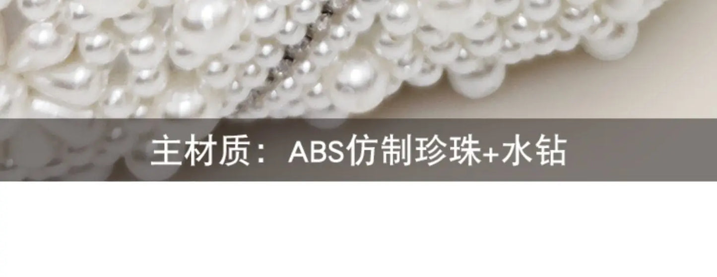 Pochette Perles Élégante