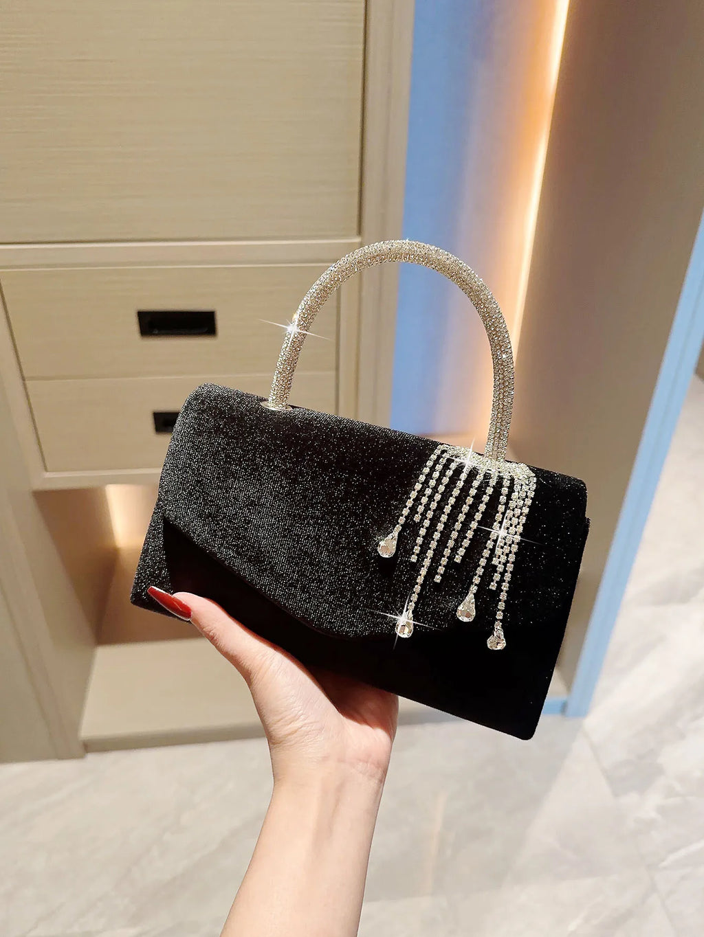 Sac Velours Élégance