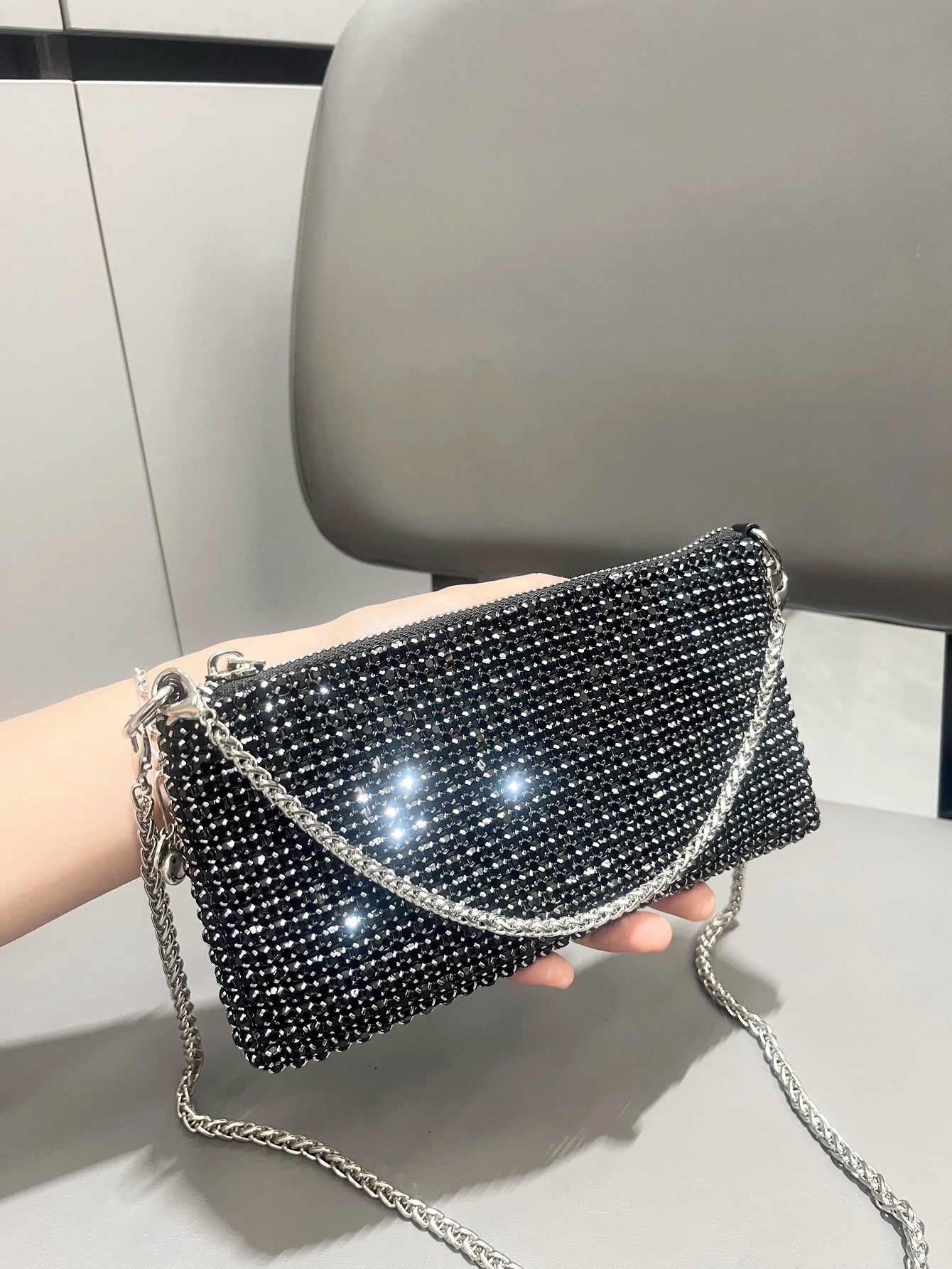 Pochette Strass Luxe
