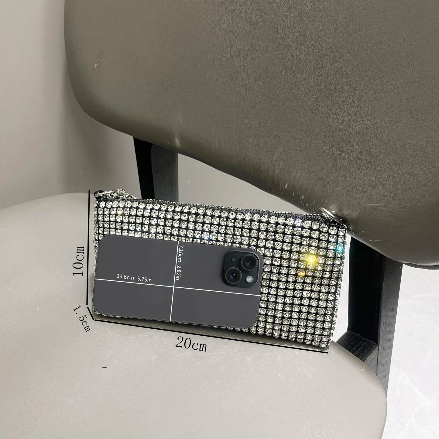 Pochette Strass Luxe