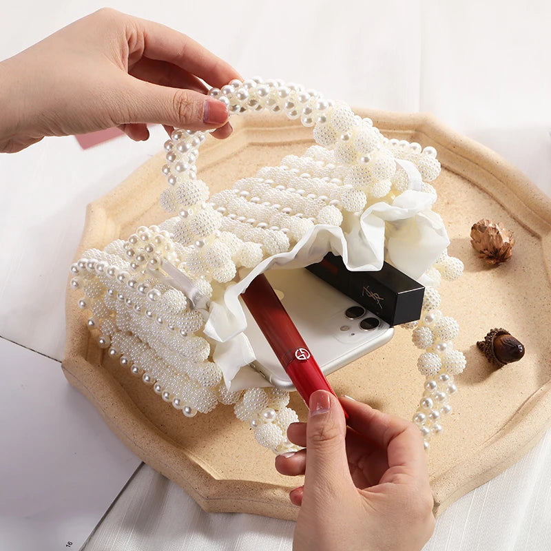 Pochette Soirée Perles