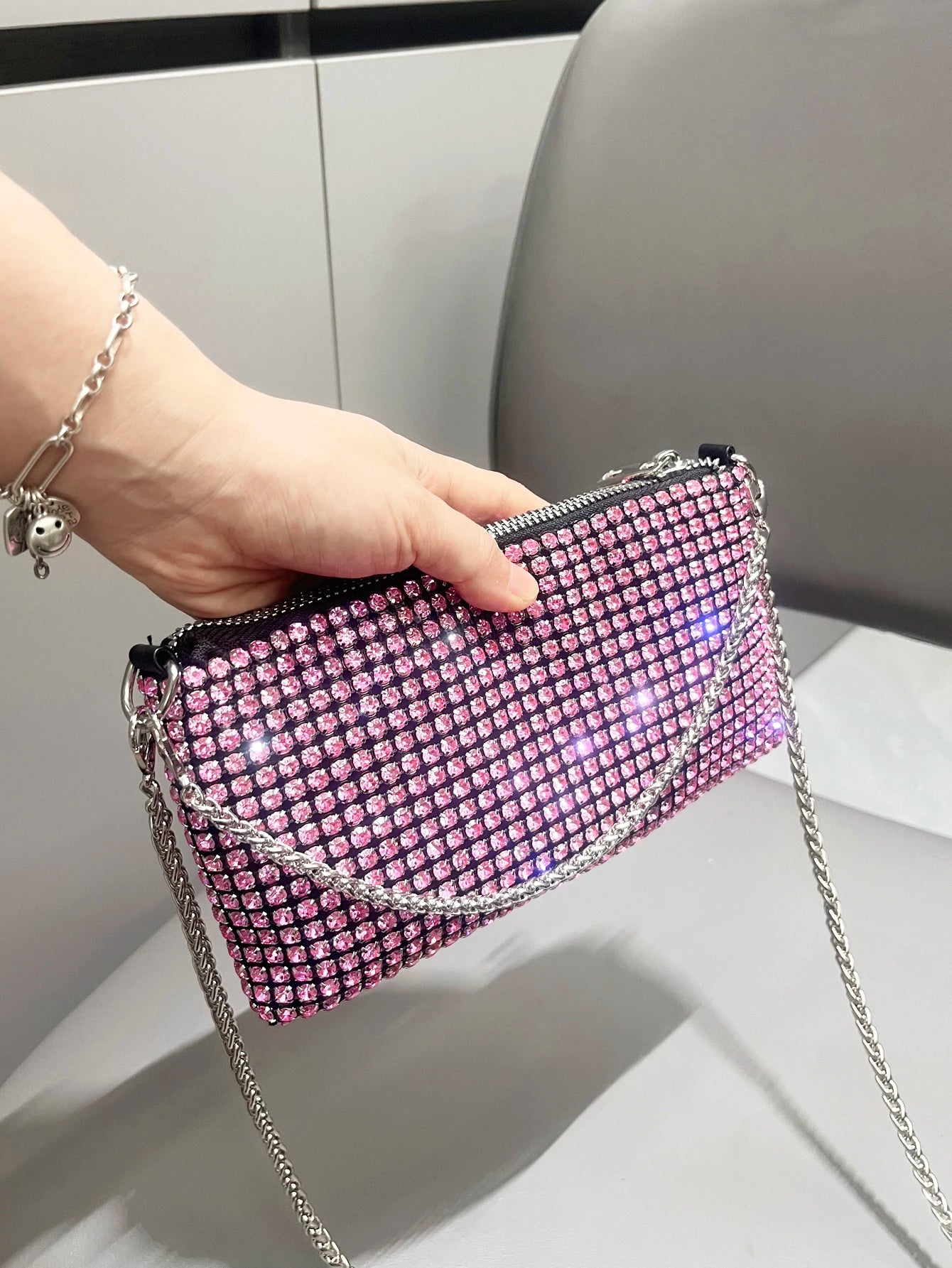 Pochette Strass Luxe