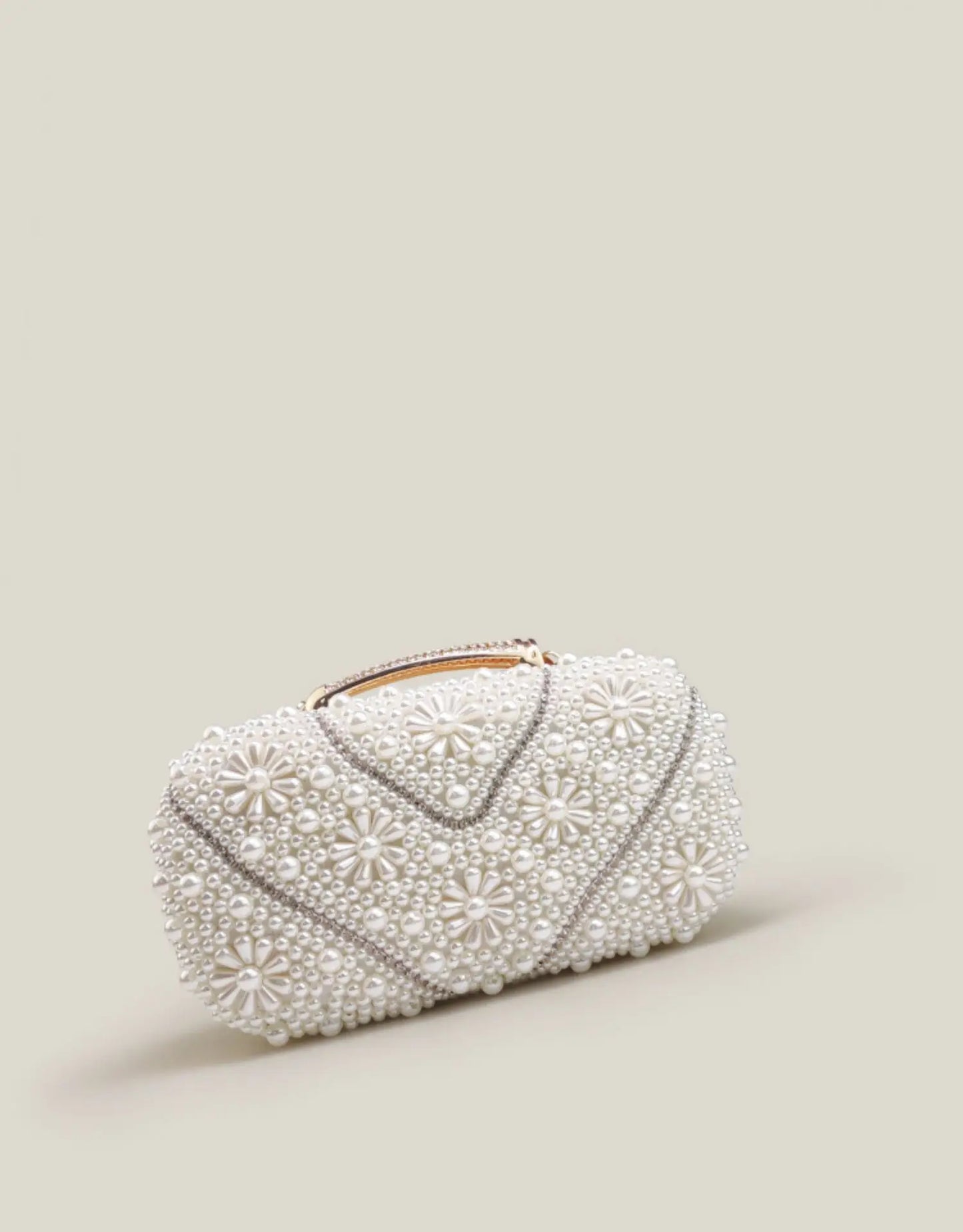 Pochette Perles Élégante