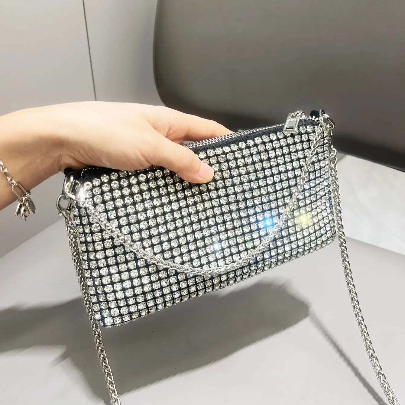 Pochette Strass Luxe