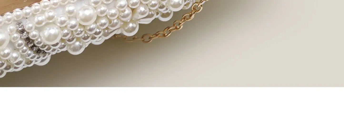 Pochette Perles Élégante