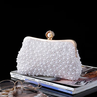 Pochette Perles Élégante