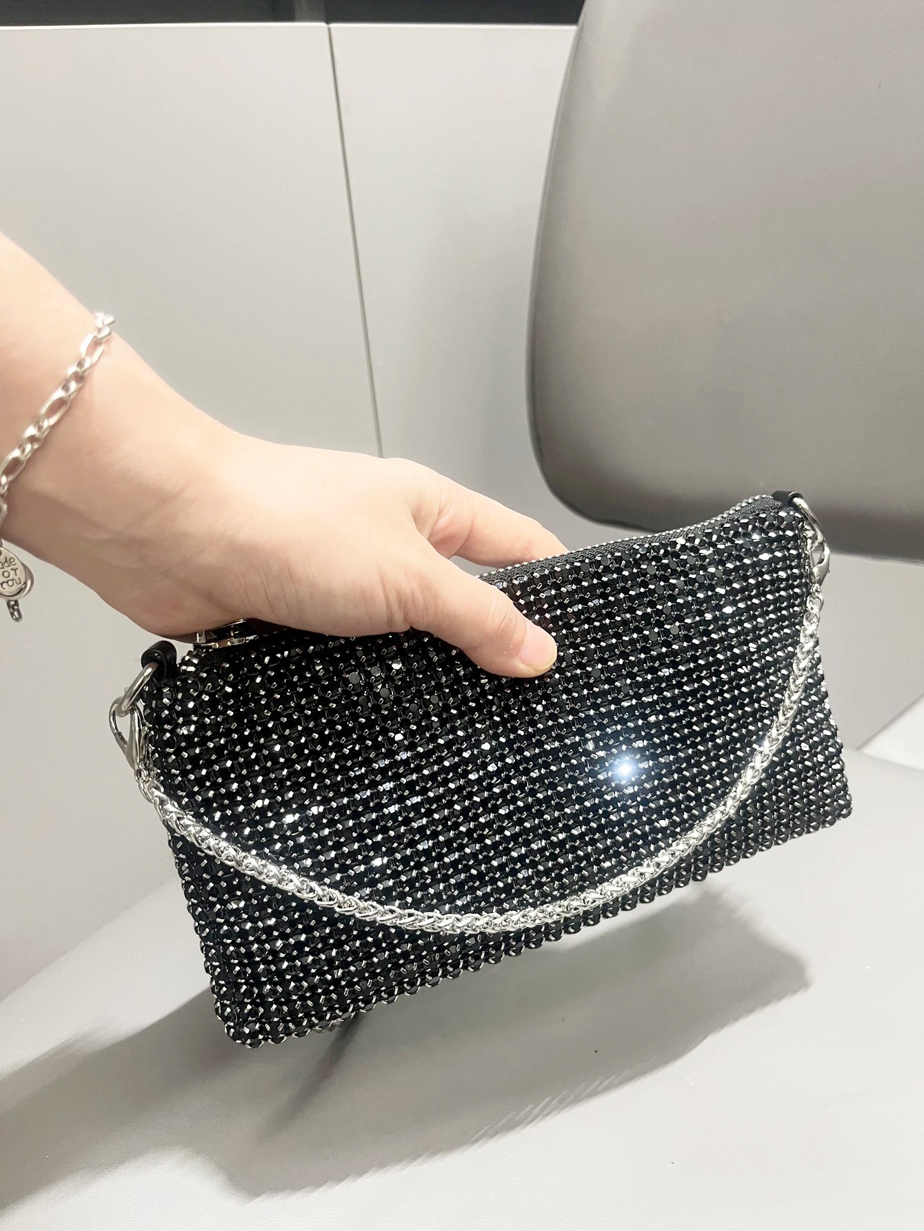 Pochette Strass Luxe