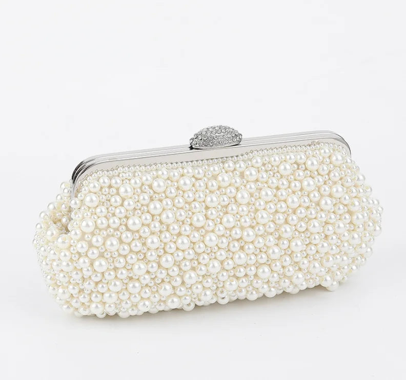 Pochette Perles Élégante