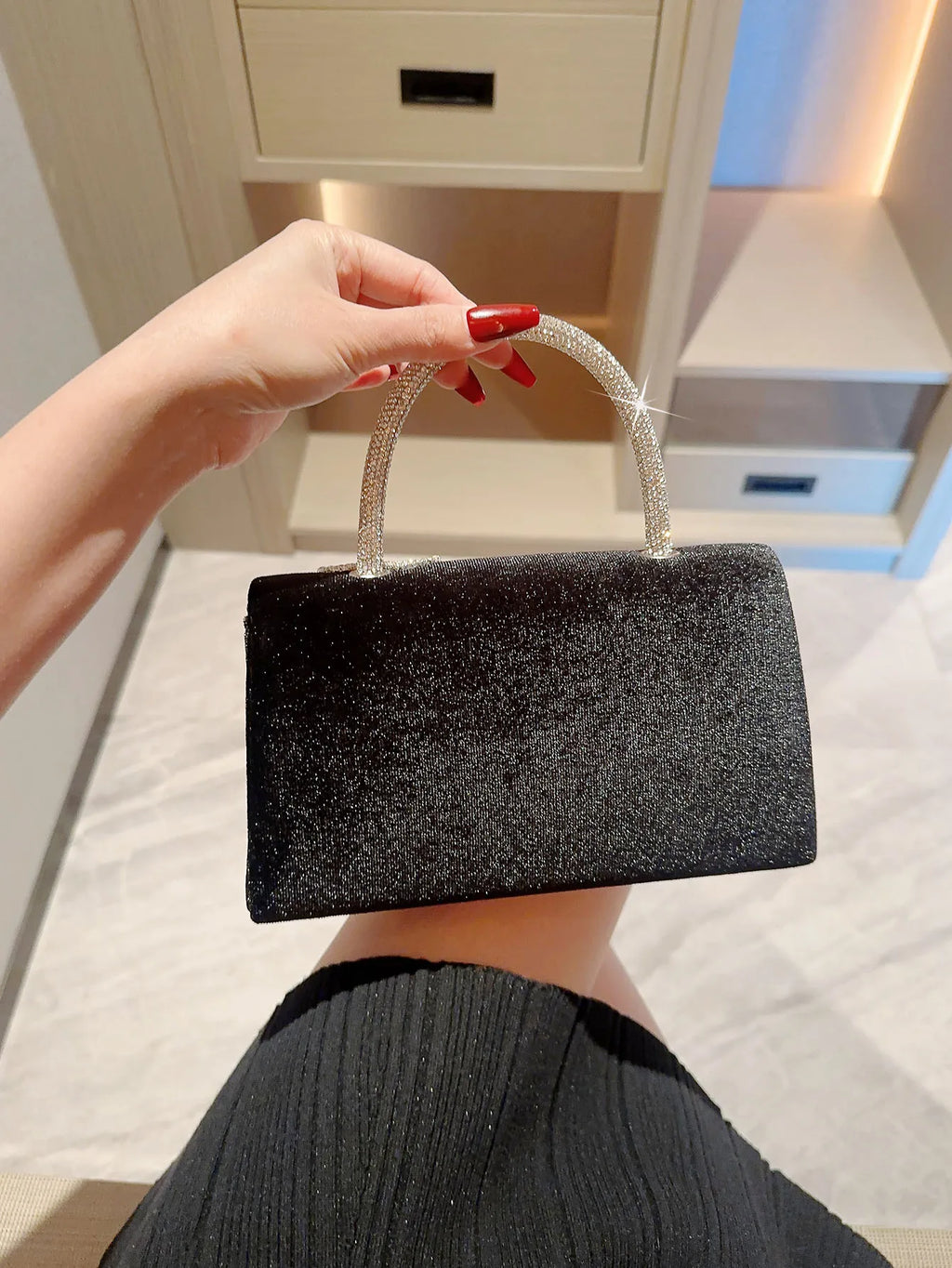 Sac Velours Élégance